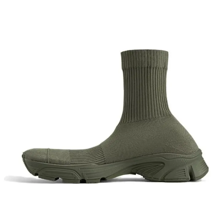 Balenciaga Speed 3.0 Sneakers 'Olive Green' 654532W2DN23111 sold by KicksCrew