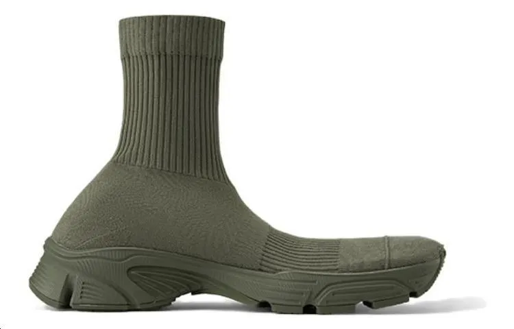 Balenciaga Speed 3.0 Sneakers 'Olive Green' 654532W2DN23111 sold by KicksCrew product image thumbnail 2