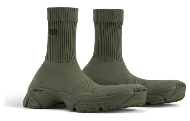 Balenciaga Speed 3.0 Sneakers 'Olive Green' 654532W2DN23111 sold by KicksCrew product image thumbnail 4