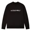 A-COLD-WALL* Essential Logo Sweatshirt 'Black' ACWMW082-BLACK sold by KicksCrew