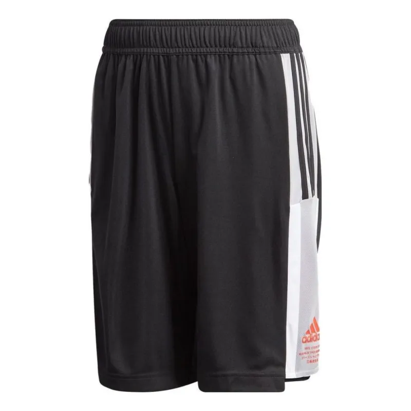 (GS) adidas Bold Aeroready Shorts 'Black Glory Grey' GE0556 sold by KicksCrew
