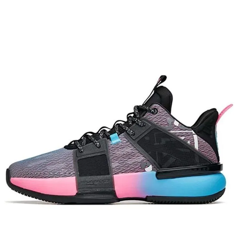 ANTA Shock 3 High 'Black Pink Blue' 112131605S-1 sold by KicksCrew