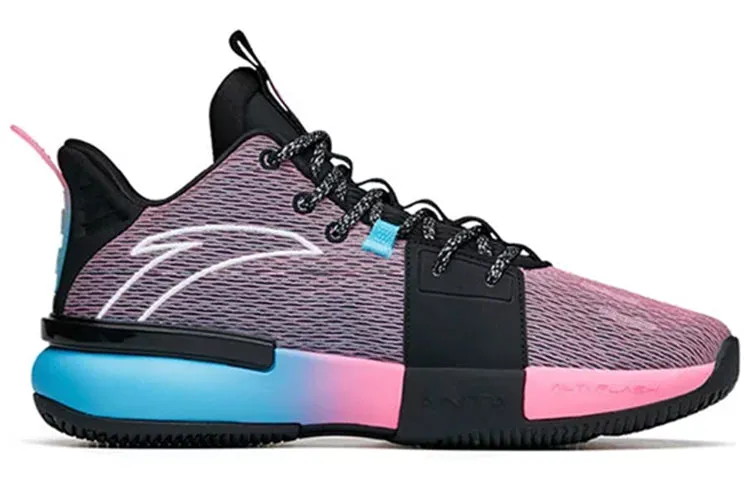 ANTA Shock 3 High 'Black Pink Blue' 112131605S-1 sold by KicksCrew product image thumbnail 2