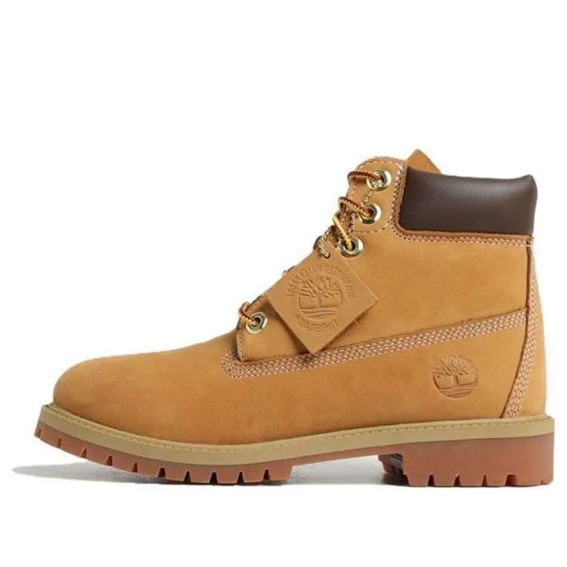 (GS) Timberland Premium 6 Inch Boots 'Wheat Nubuck' TB0129097131 sold by KicksCrew