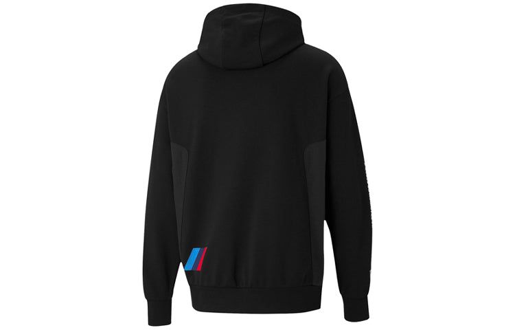 PUMA Bmw Motorsport Street Hoodie 'Black' 599486-01 sold by KicksCrew product image thumbnail 2