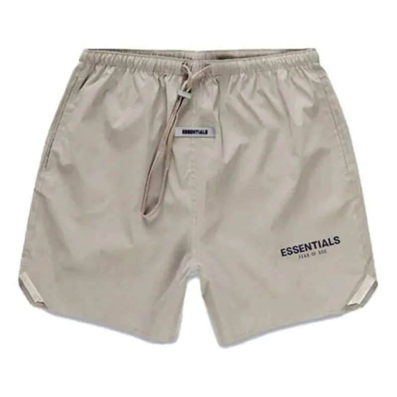 Fear of God Essentials FW20 Volley Short 'Olive' FOG-FW20-353 sold by KicksCrew