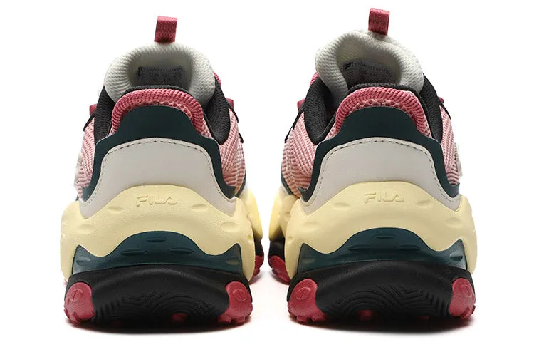 (WMNS) FILA FUSION CHEESE Sneakers 'Pink White Red' T12W331101FBW sold by KicksCrew product image thumbnail 4