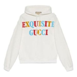 Gucci Exquisite Logo Hooded Sweatshirt 'White' 700120-XJEXD-9095 sold by KicksCrew