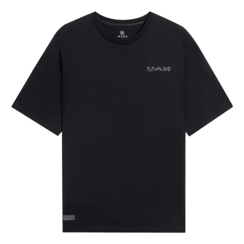Li-Ning Way Of Wade Small Graphic T-shirt 'Black' AHSS805-1 sold by KicksCrew
