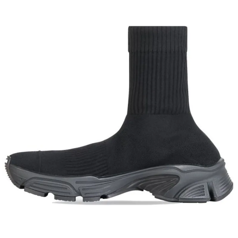 Balenciaga Speed 3.0 Monocolor Sneakers 'Recycled Black' 654532W2DN21090 sold by KicksCrew