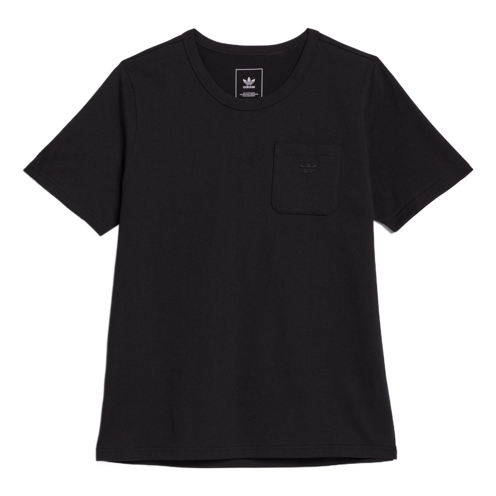 adidas Original Shmoofoil Heavyweight Pocket Tee 'Black' HM6859 sold by KicksCrew
