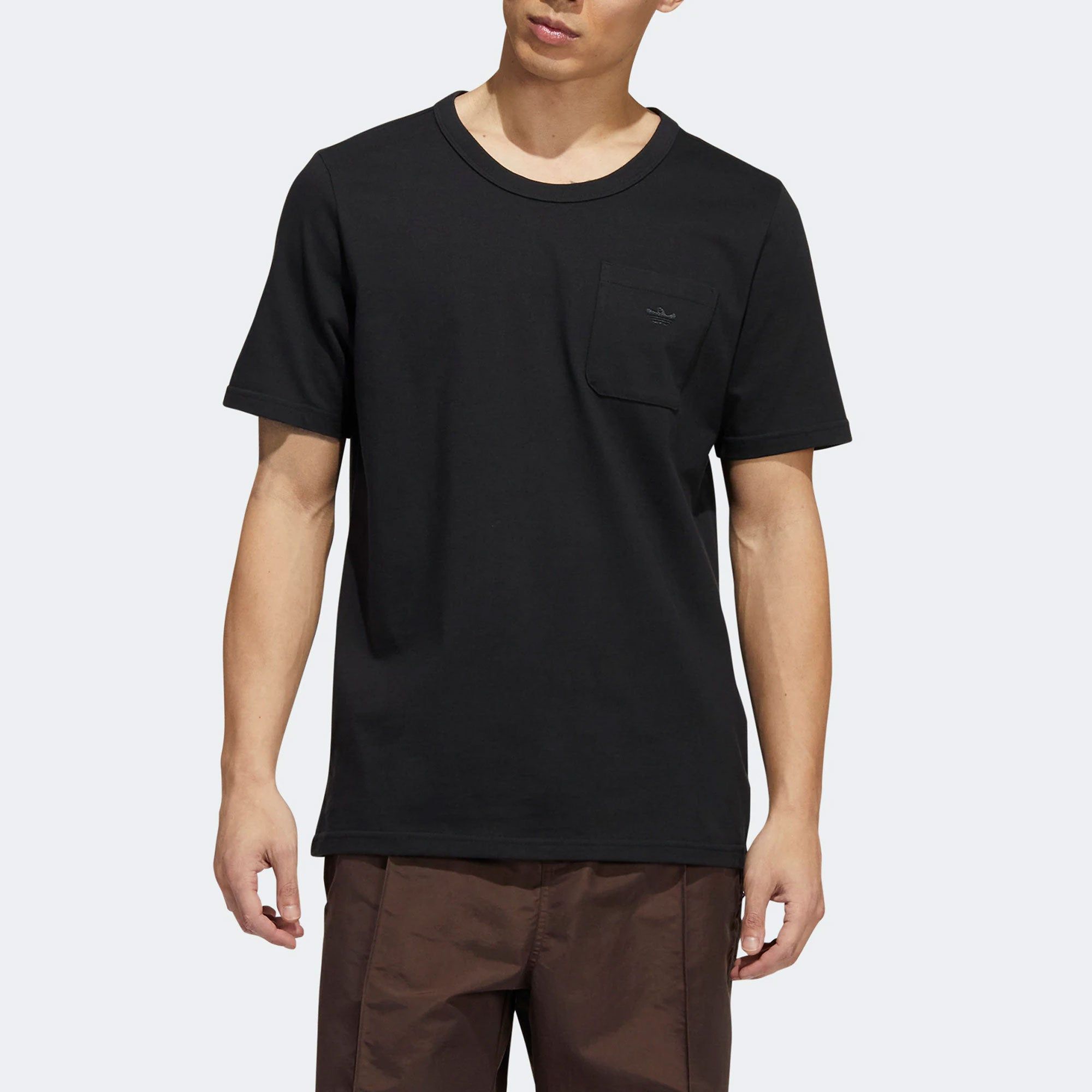 adidas Original Shmoofoil Heavyweight Pocket Tee 'Black' HM6859 sold by KicksCrew product image thumbnail 4