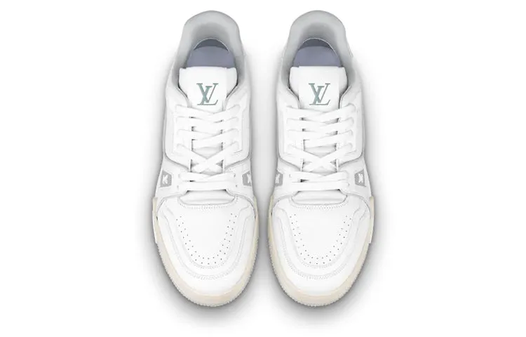 (WMNS) LOUIS VUITTON LV Trainer Sneakers 'White with Transparent' 1A9UP6 sold by KicksCrew product image thumbnail 2