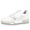 (WMNS) LOUIS VUITTON LV Trainer Sneakers 'White with Transparent' 1A9UP6 sold by KicksCrew