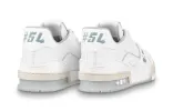 (WMNS) LOUIS VUITTON LV Trainer Sneakers 'White with Transparent' 1A9UP6 sold by KicksCrew