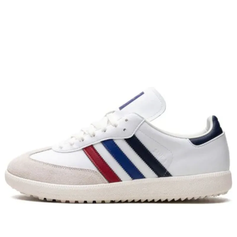 adidas originals x KITH Samba Golf 'White Red Blue' JH8176 sold by KicksCrew