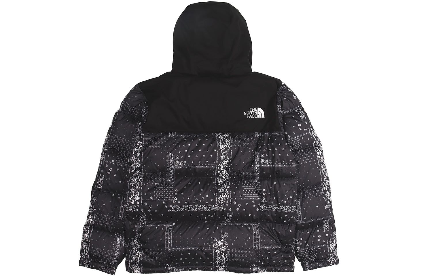 THE NORTH FACE Label Bandana Nuptse 'Black' NJ1DL60J sold by KicksCrew product image thumbnail 2