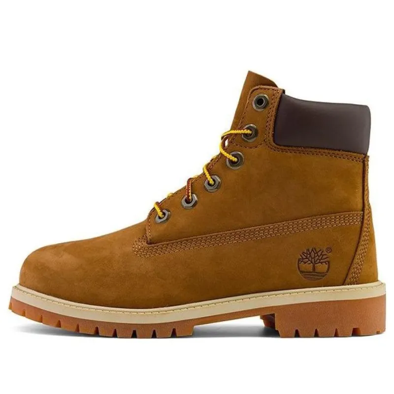 (GS) Timberland 6 In Premium Waterproof Wide Fit Boots 'Brown' 14949 sold by KicksCrew