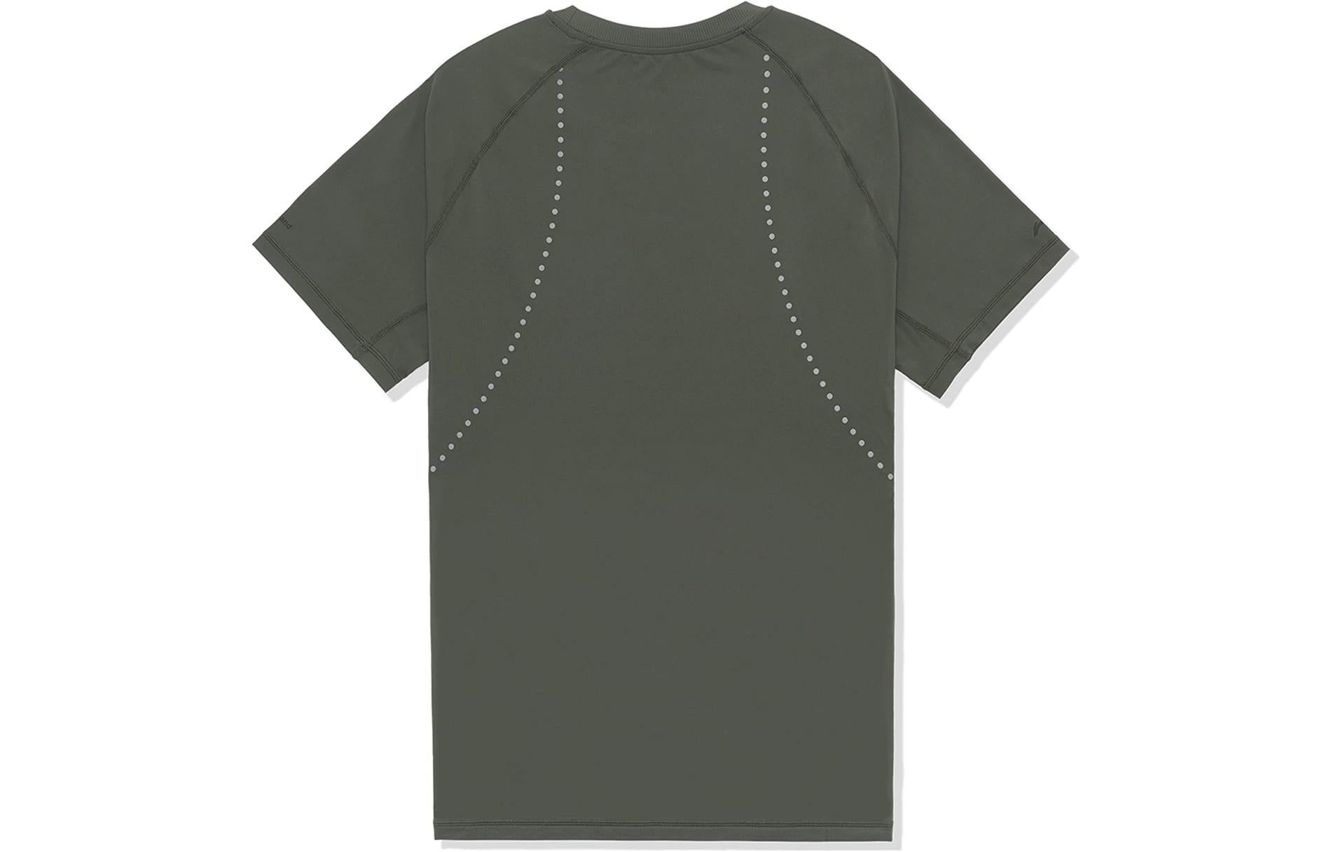 Li-Ning x Soulland Logo Slim Fit T-shirt 'Solanum Green' ATSSC73-1 sold by KicksCrew product image thumbnail 2
