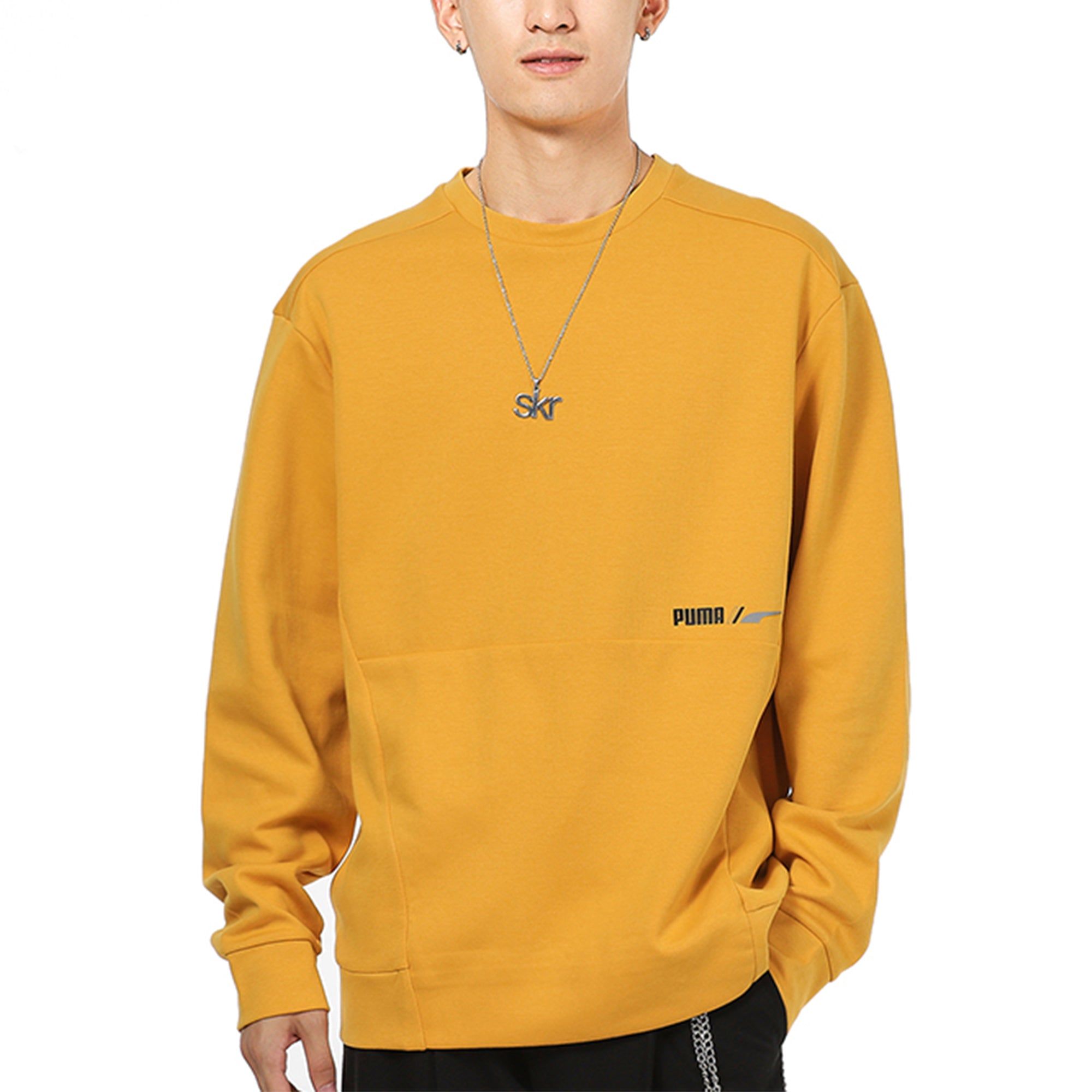Puma Crew Sweater 'Yellow' 846532-37 sold by KicksCrew product image thumbnail 3
