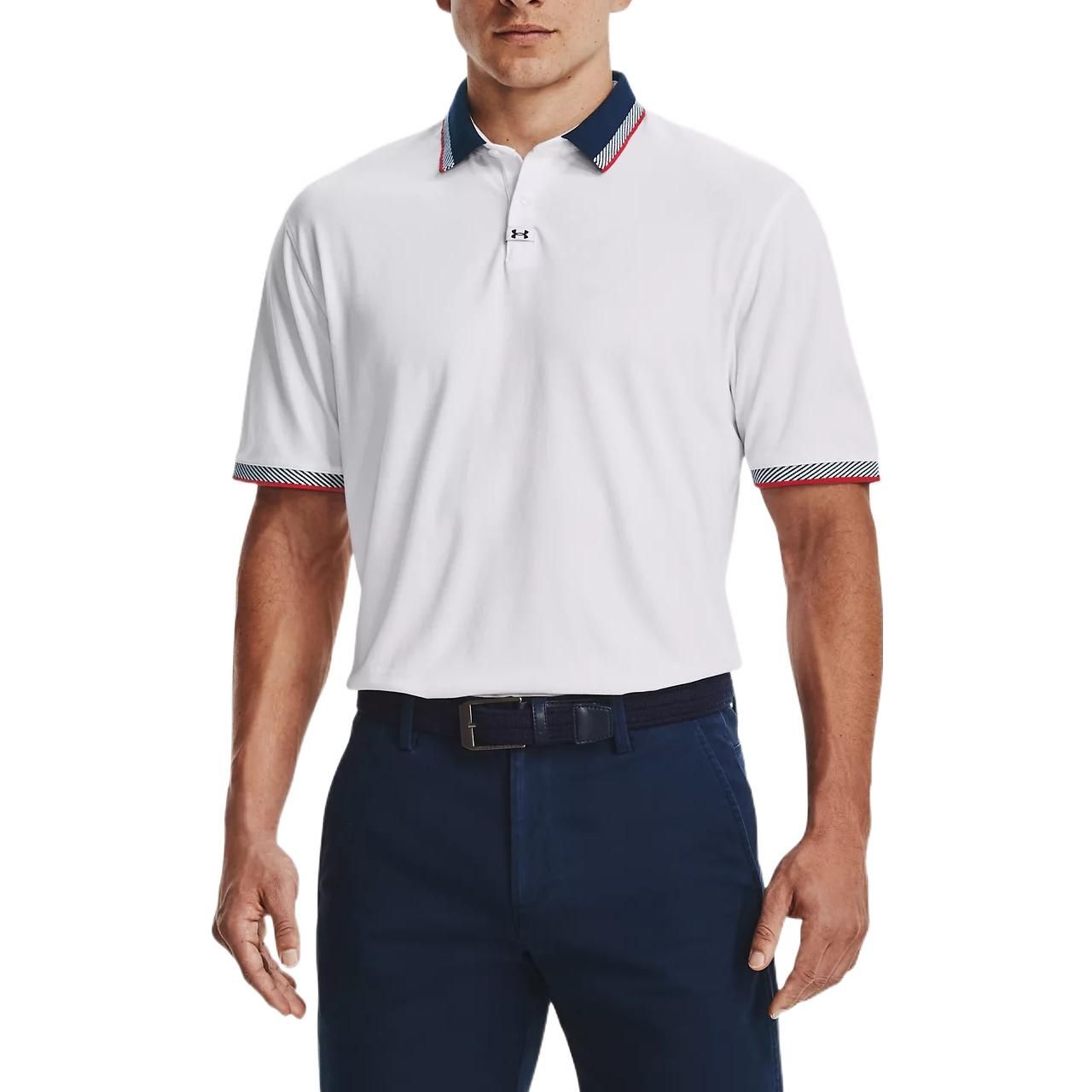 Under Armour Ace Polo Shirt 'White' 1370099-100 sold by KicksCrew product image thumbnail 5
