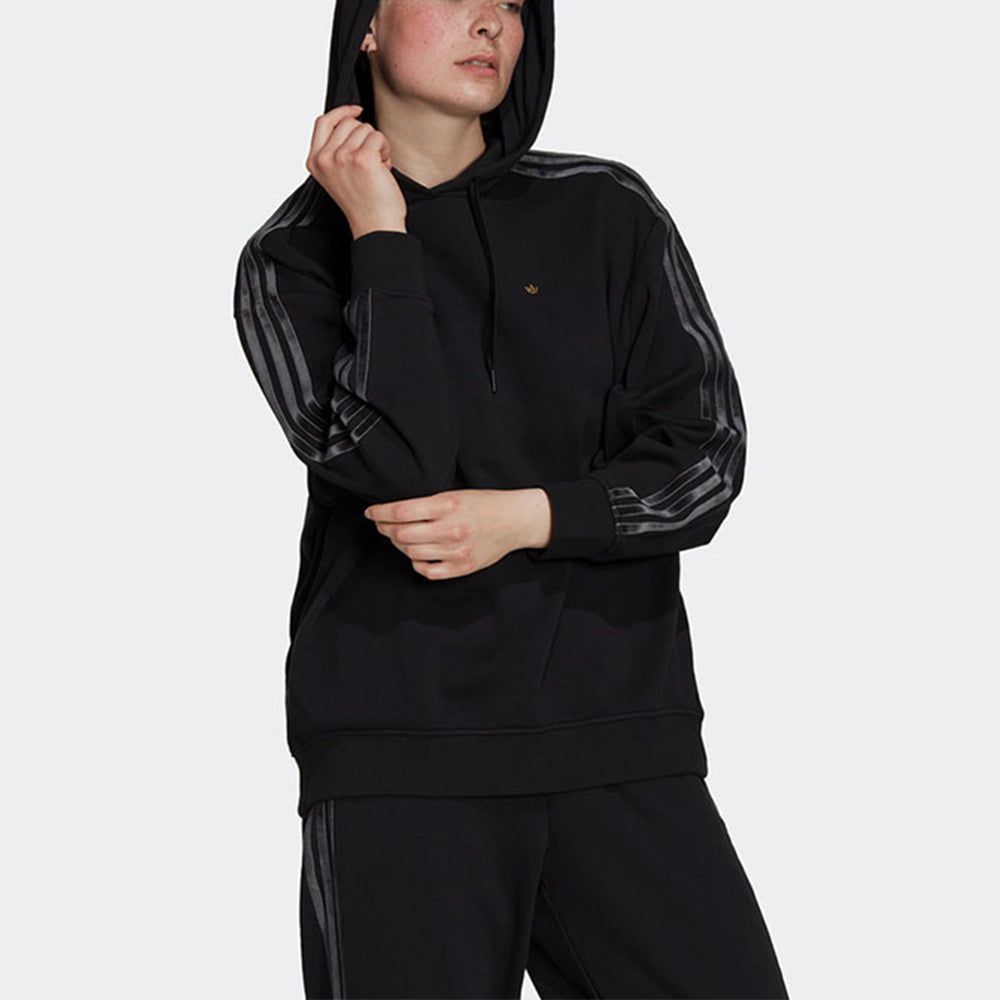 (WMNS) Adidas Originals Cotton Sweatshirts 'Black' H18039 sold by KicksCrew product image thumbnail 4