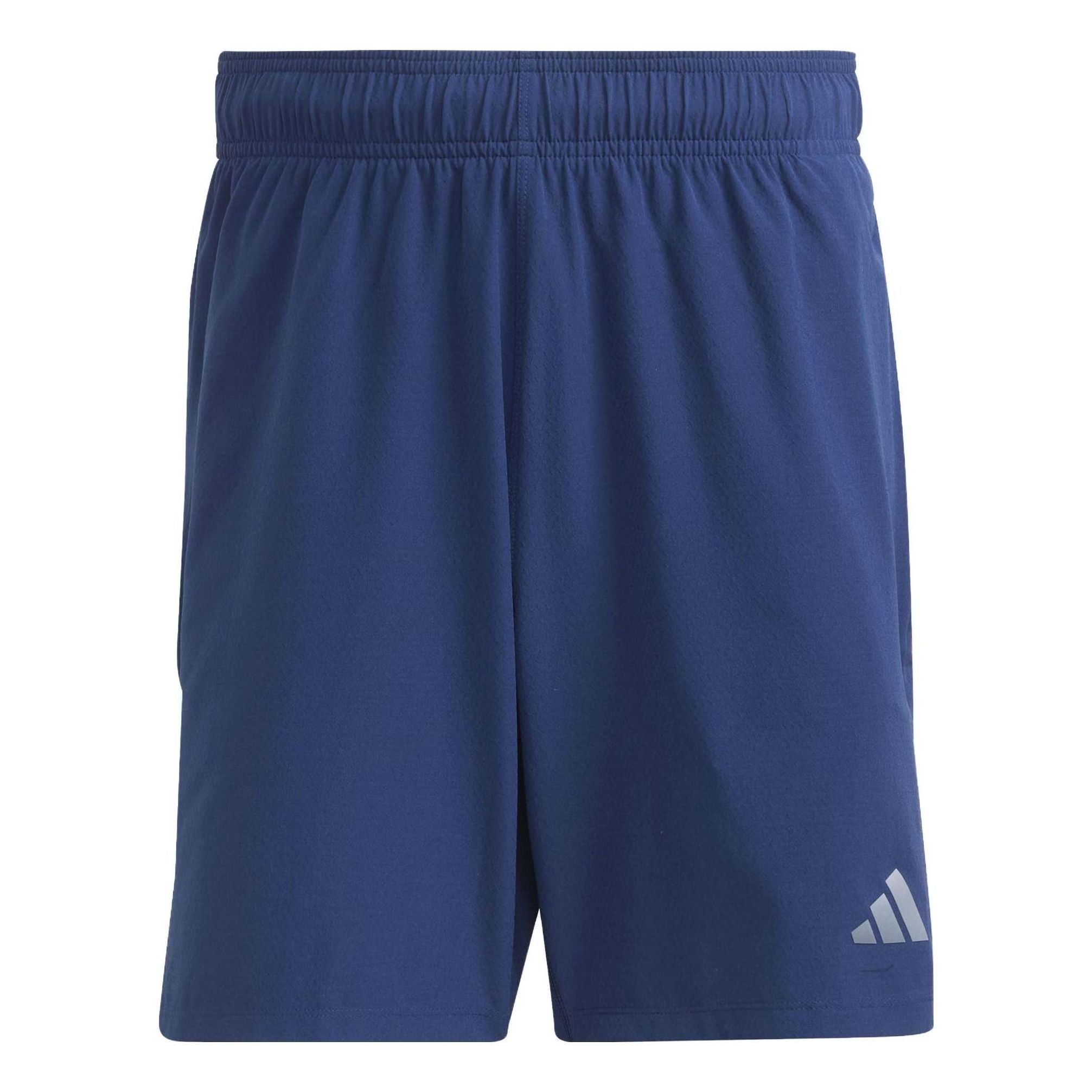 Adidas Workout Knurling Shorts 'Blue' IC2100 sold by KicksCrew