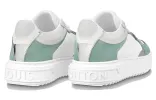 (WMNS) LOUIS VUITTON Time Out Sneakers 'White Mini Monogram with Green Grey' 1ABUTD sold by KicksCrew
