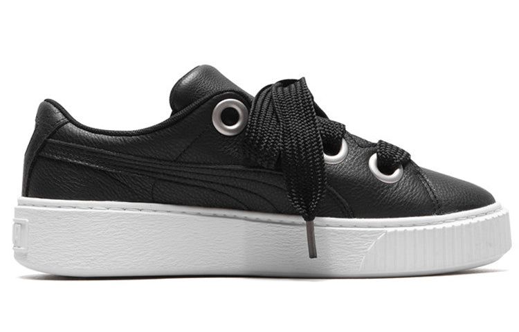 (WMNS) Puma Platform Kiss 'Black' 366460-03 sold by KicksCrew product image thumbnail 2