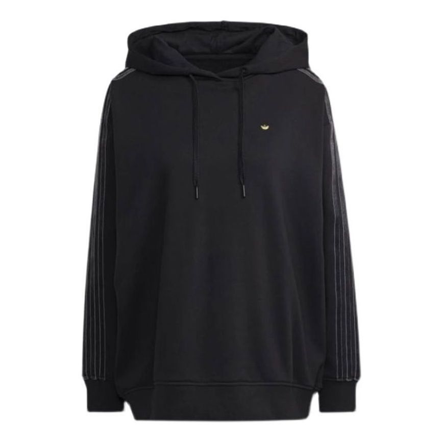 (WMNS) Adidas Originals Cotton Sweatshirts 'Black' H18039 sold by KicksCrew