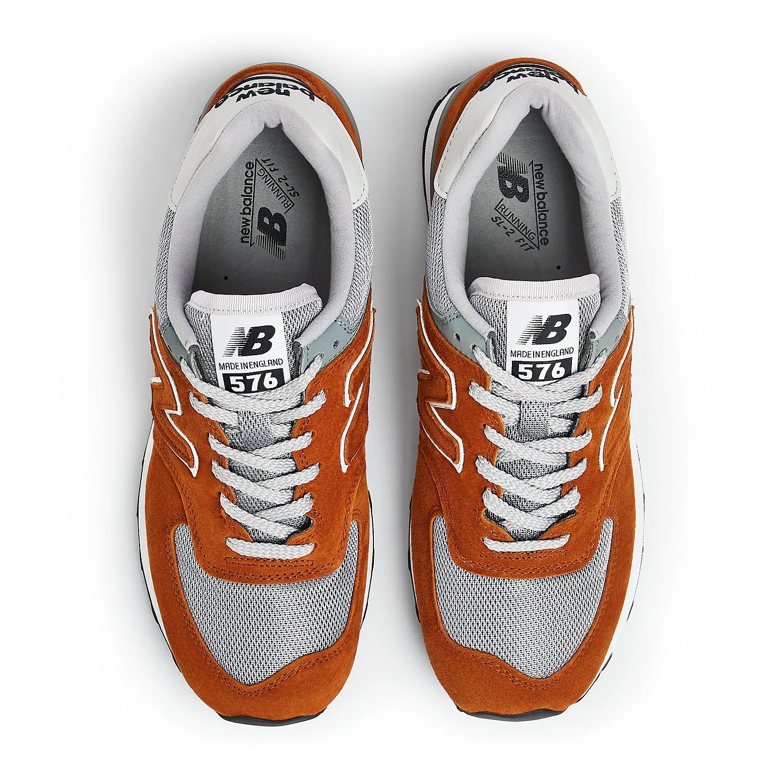 New Balance 576 Made in UK 'Orange Grey' OU576OOK sold by KicksCrew product image thumbnail 4