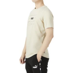Puma Graphic T-Shirts 'Beige' 849571-64 sold by KicksCrew