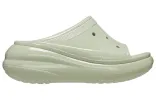 (WMNS) Crocs Crush High Shine Slides 'Light Green' 209648-3VS sold by KicksCrew