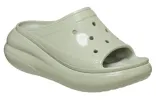 (WMNS) Crocs Crush High Shine Slides 'Light Green' 209648-3VS sold by KicksCrew