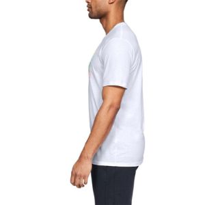 Under Armour Multi Logo T-shirt 'White' 1348433-100 sold by KicksCrew
