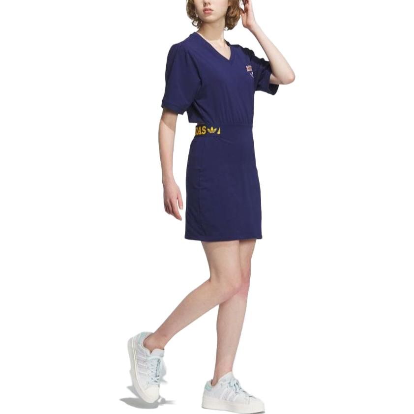 (WMNS) adidas originals Varct Dress 'Dark Blue' IU4772 sold by KicksCrew product image thumbnail 4