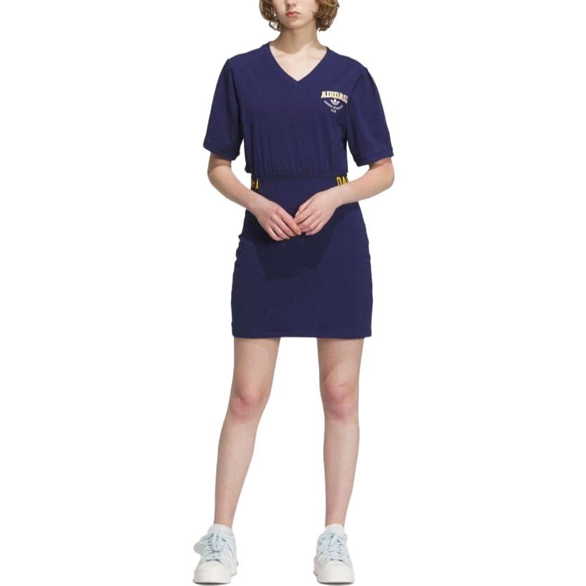 (WMNS) adidas originals Varct Dress 'Dark Blue' IU4772 sold by KicksCrew product image thumbnail 2