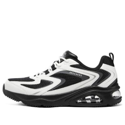Skechers Tres Uno-Street Fl-Air Sneaker 'White Black' 183079-BKW sold by KicksCrew