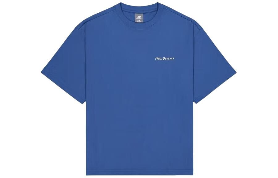 New Balance Wordmark Logo Skate Graphic T-Shirt 'Blue' AMT42338-NYY sold by KicksCrew product image thumbnail 2