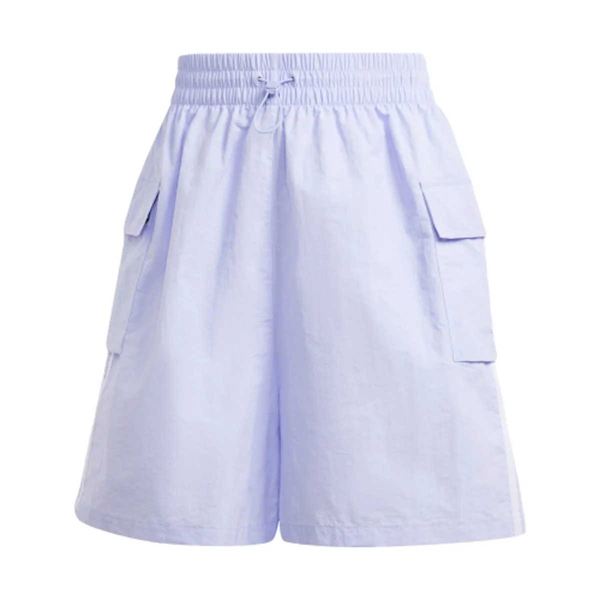 (WMNS) adidas Adicolor Cargo Shorts 'Purple' JH1075 sold by KicksCrew