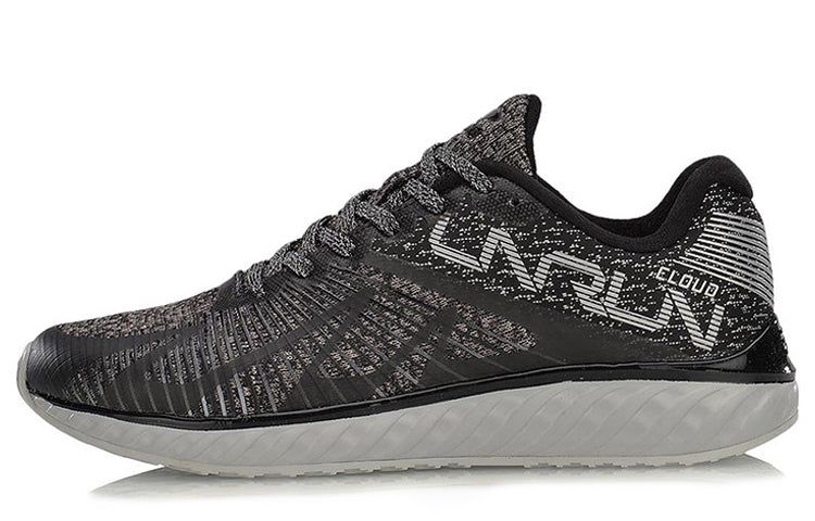 (WMNS) Li-Ning Cloud 4 Flame 'Black Grey' ARHM068-2 sold by KicksCrew product image thumbnail 2