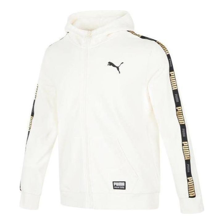 Puma Handwriting Label Jacket 'White' 539532-93 sold by KicksCrew