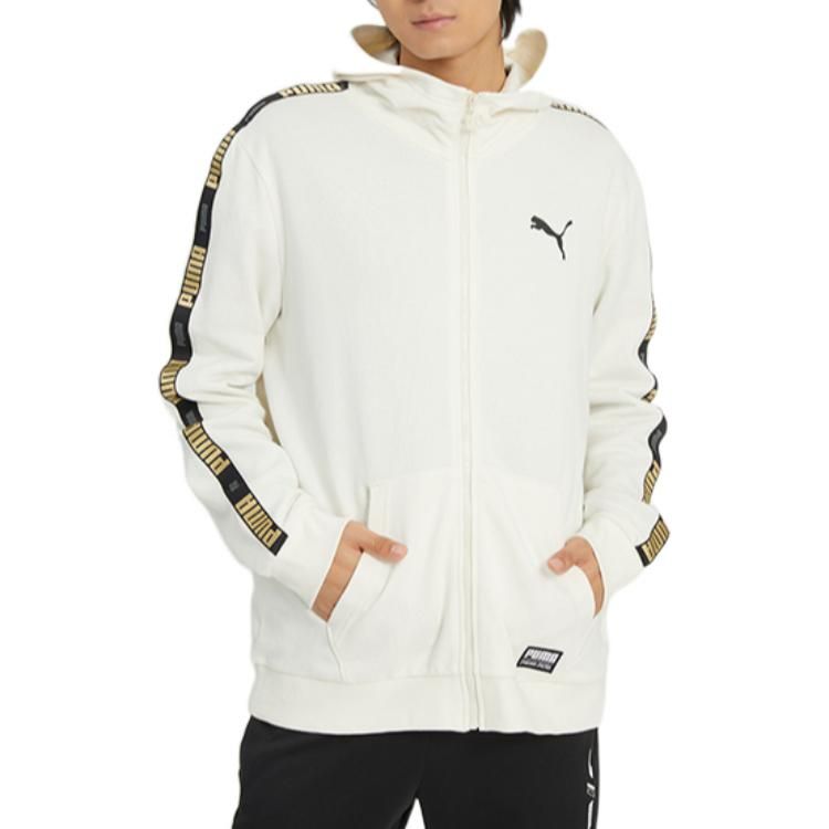 Puma Handwriting Label Jacket 'White' 539532-93 sold by KicksCrew product image thumbnail 3
