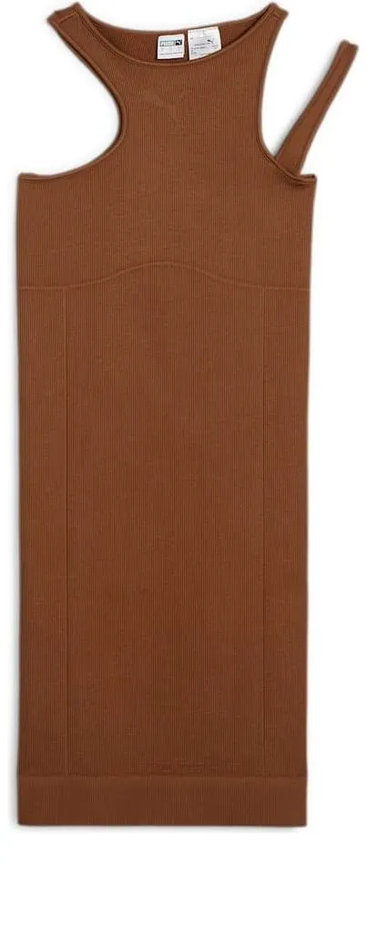 (WMNS) PUMA Dare To Muted Motion Dress 'Brown Mushroom' 627877-82 sold by KicksCrew