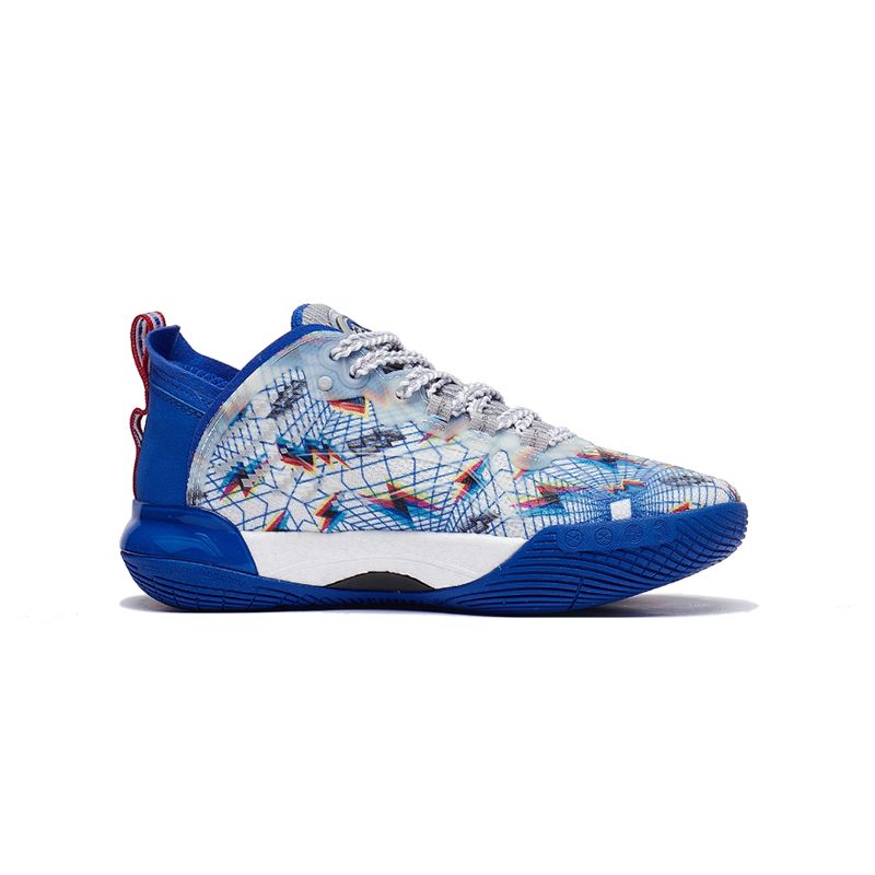 Li-Ning Pioneer Team 3.5 'White Blue Red' YKBT040-1 sold by KicksCrew product image thumbnail 2
