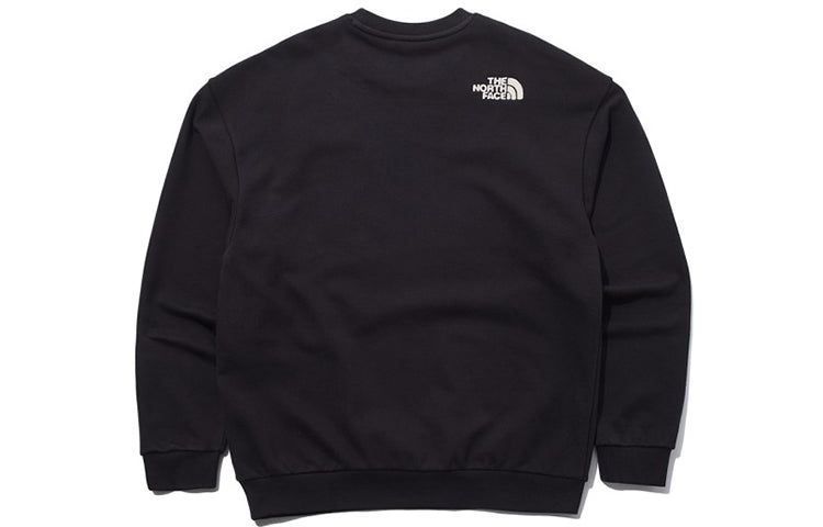 THE NORTH FACE Logo Cotton Basic Sweater 'Black' NM5ML51L sold by KicksCrew product image thumbnail 2