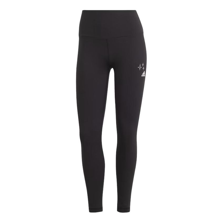 (WMNS) adidas Scribble Leggings 'Black' IJ8762 sold by KicksCrew