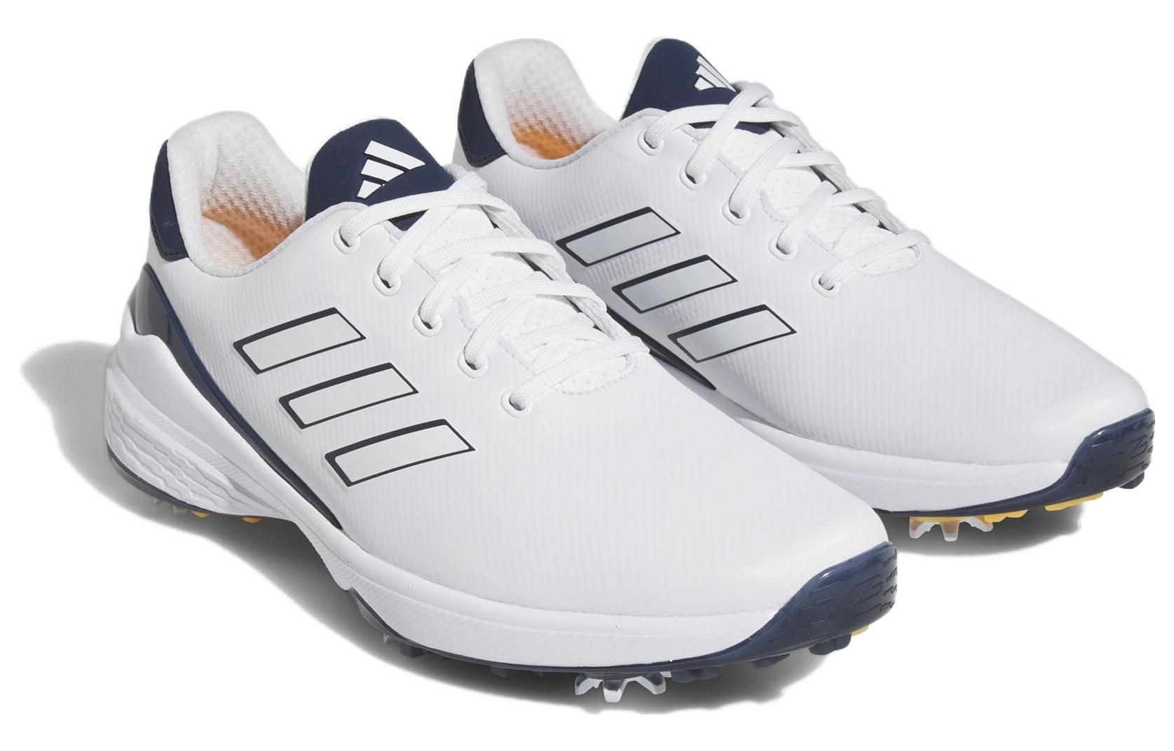 Adidas ZG23 Golf Shoes 'White Collegiate Navy Solar Gold' HP2224 sold by KicksCrew product image thumbnail 2