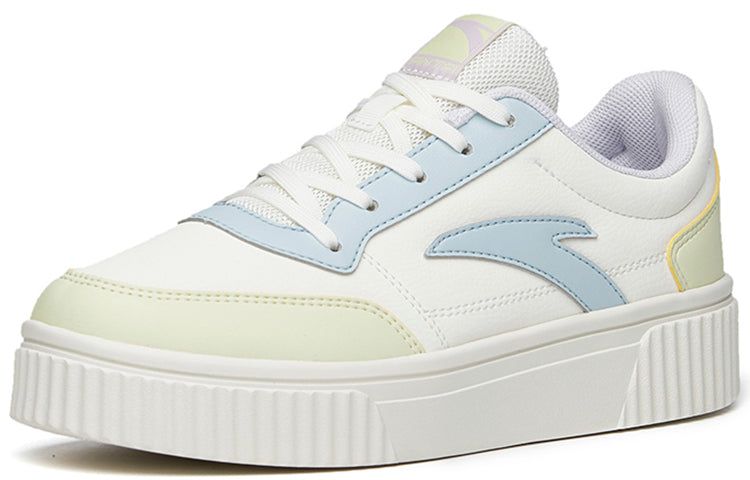 (WMNS) ANTA Low-Top Thick-Soled Skate Shoes 'White Blue Green' 922228005-4 sold by KicksCrew product image thumbnail 2