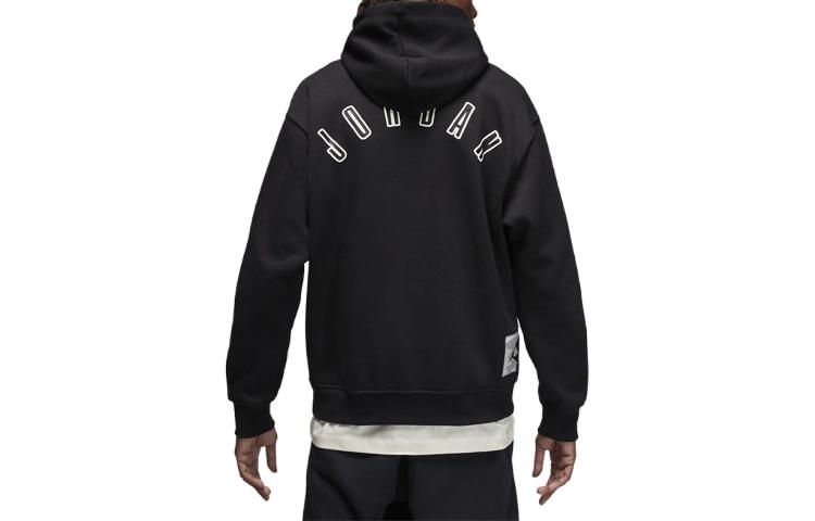 Air Jordan Flight MVP Fleece Pullover Hoodie 'Black' FB7021-010 sold by KicksCrew product image thumbnail 2